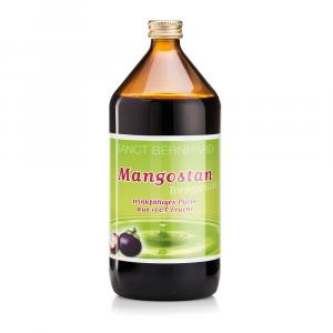 Bebida de mangostão 100%, sem adição de açúcar