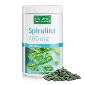 Espirulina platensis 1350 Pastillas